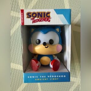 NWT! SMOKO Sonic the Hedgehog Ambient Light - Blue and Red Figure
